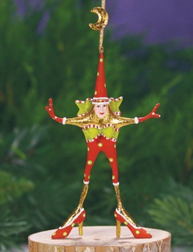 Patience Brewster Krinkles 0830953 Mini Star Woman Ornament 2014 Christmas Holiday Tree Decoration