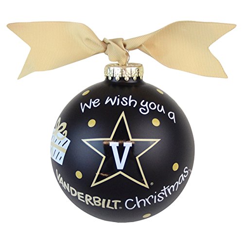 Vanderbilt We Wish You Ornament
