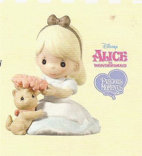 2013 Hallmark Alice in Wonderland Disney Precious Moments July Ornament Premiere Limited Edition Ornament