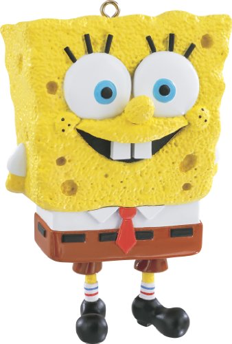 Spongebob Squarepants with Present 2014 Carlton Heirloom Ornament