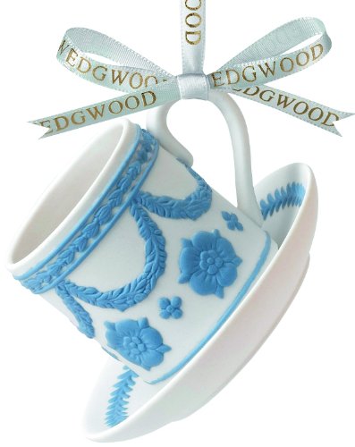 Wedgwood Iconic Teacup & Saucer Ornament
