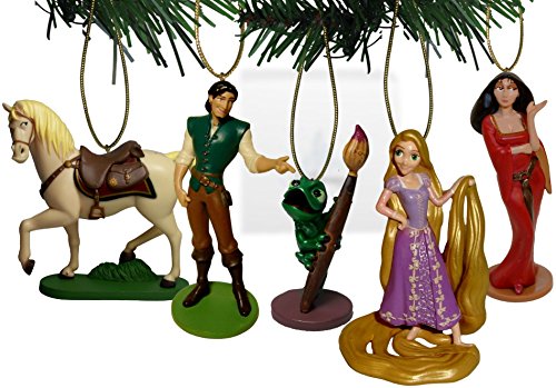 Disney Tangled 5 Piece Holiday Ornament Set – Limited Availability