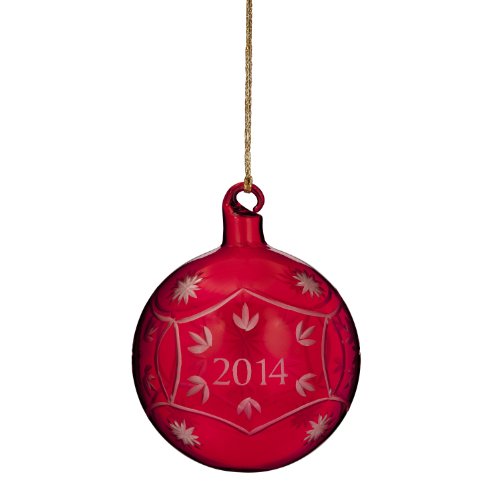 Marquis By Waterford Annual 2014 Ornament, Red Ball