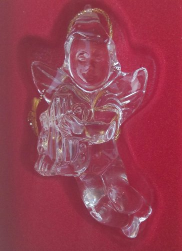 Cherub and Harp ornament by Waterford Crystal