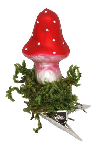 Inge-Glas Mini Alpine Luck Clip Tall Top Christmas Ornament