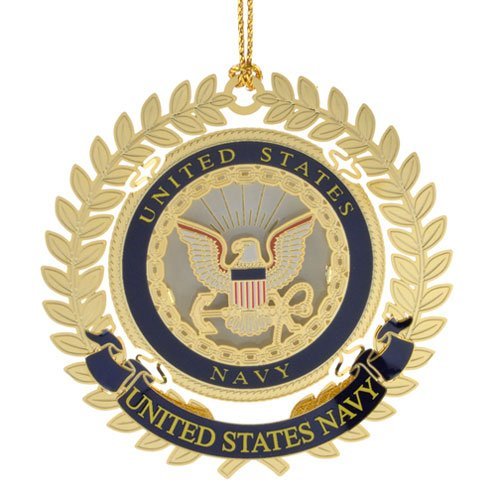 ChemArt United States Navy Logo Ornament