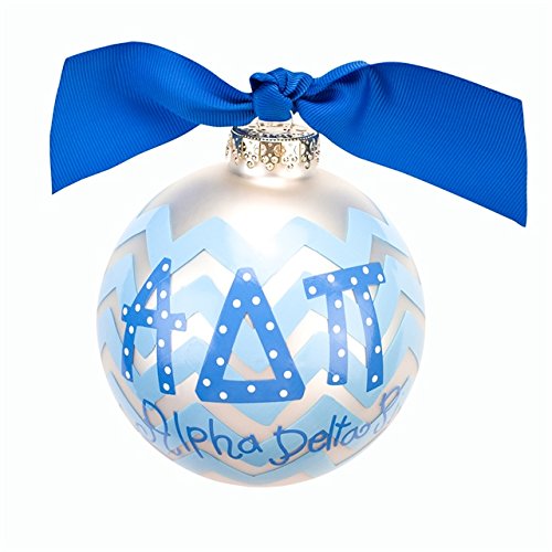 Alpha Delta Pi Chevron Ornament