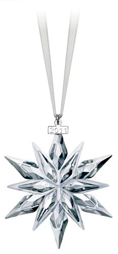 Swarovski 2011 Annual Edition Crystal Snowflake Ornament