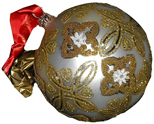 Waterford Holiday Heirloom Silver Celtic Knot Ball Ornament