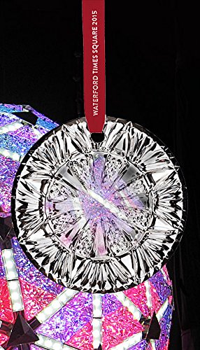Waterford Crystal 2015 Time Square Disc Ornament