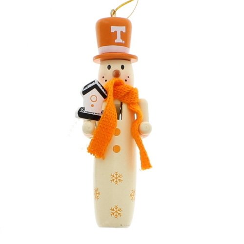 Tennessee Vols Snowman Ornament