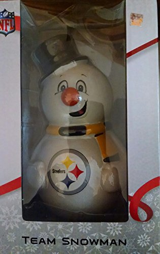 NFL Pittsburgh Steelers Team Snowman