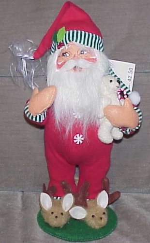 Annalee Bedtime Santa Clause Christmas Holiday Figurine Doll -2007-