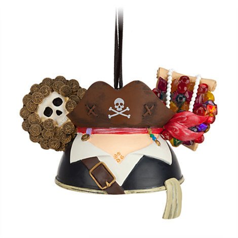 Disney Parks Pirates of the Caribbean Mickey Mouse Ears Hat Ornament