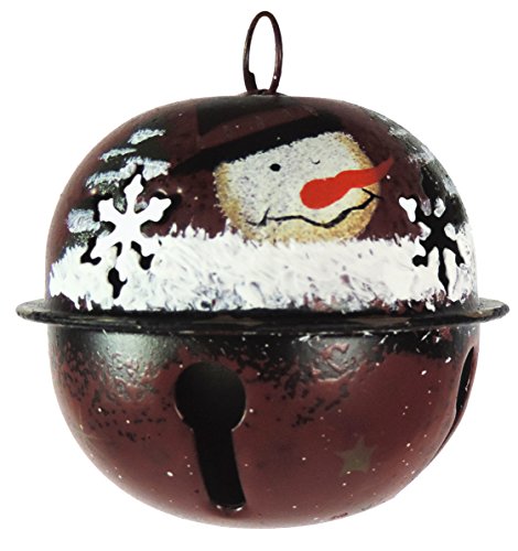 Christmas Decoration Metal Christmas Snowman Ball Ornament