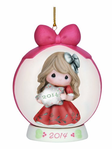 Precious Moments Company Dated 2014 Ball Ornament