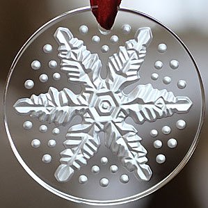 Lalique 2013 Annual Crystal Christmas Ornament – Clear