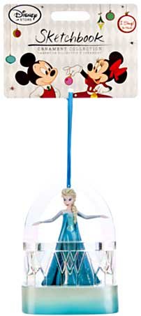 Disney Frozen Elsa Singing Musical Ornament Figure Doll