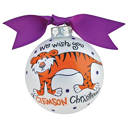 Clemson We Wish You Ornament