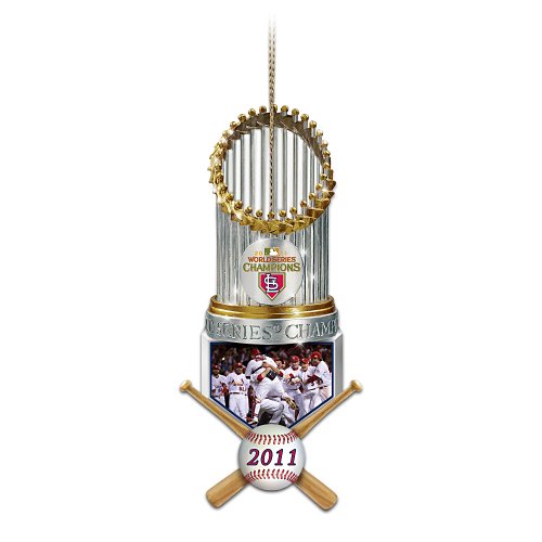 St. Louis Cardinals MLB 2011 World Series Champions Christmas Ornament by The Bradford Exchange