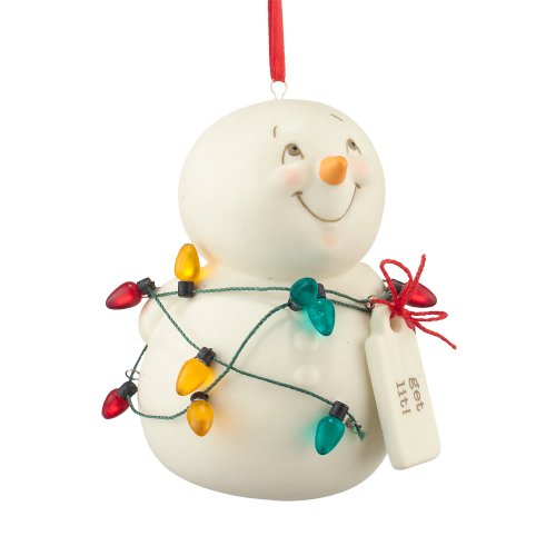 Department 56 Snowpinions Get Lit Ornament, 1.97-Inch