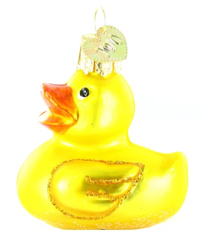 Old World Christmas Rubber Ducky Ornament