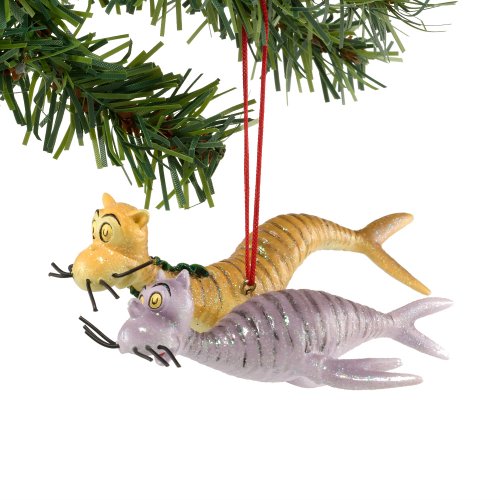 Dr. Seuss from Department 56 Cat Fish Ornament