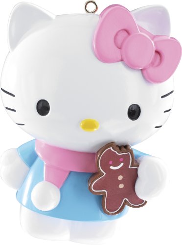 Hello Kitty With Gingerbread 2014 Carlton Heirloom Ornament