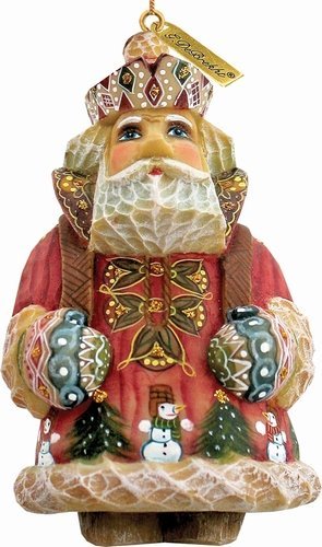 G.DeBrekht – Holiday Traveler Santa Ornament