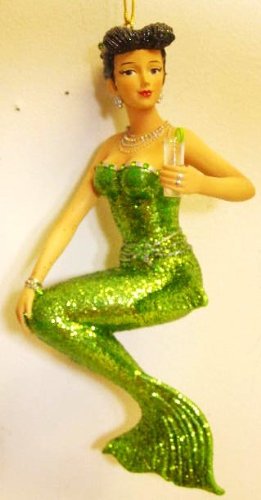 December Diamonds Gin Mermaid Ornament