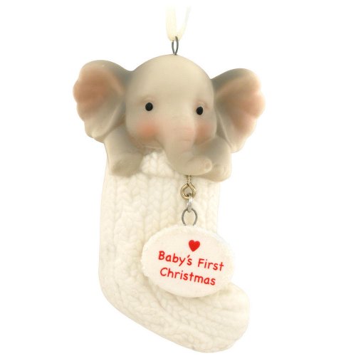 Midwest CBK Baby’s First Christmas Elephant Christmas Ornament