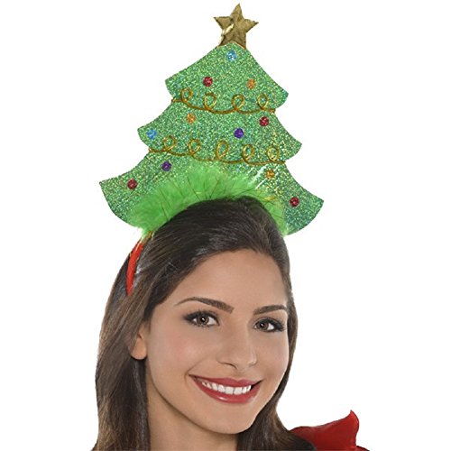 Amscan Mens Christmas Tree Headband One Size Green – 1/pkg.