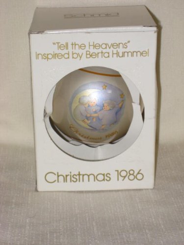 1986 ” Tell The Heavens ” Christmas Ornament by Berta Hummel