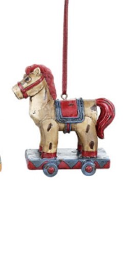 Creative Co-op Circus Animal Ornament, Choice of Styles (horse)