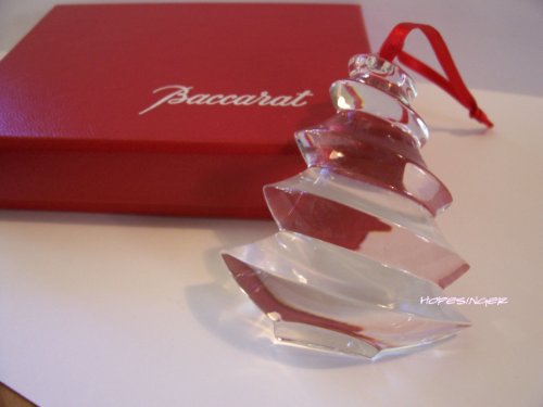 BACCARAT Crystal Noel CLEAR TREE ORNAMENT