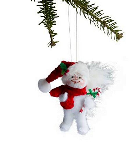 2013 Retired Annalee Dolls 3″ Cozy Christmas Kitty Ornament