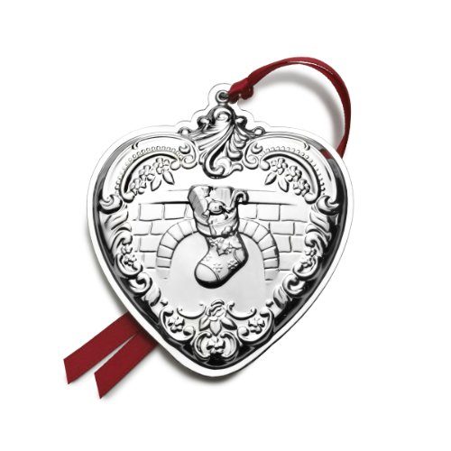 Wallace 2014 Grande Baroque Heart Ornament, 23rd Edition