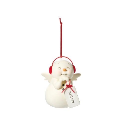 Department 56 Snowpinions Believe Snowman Ornament