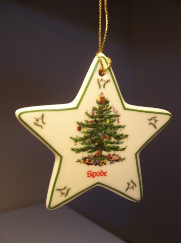 Spode Christmas Tree Star Ornament