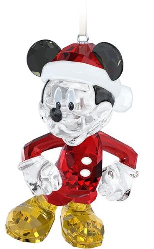 Swarovski Disney Mickey Mouse Christmas Ornament Figurine