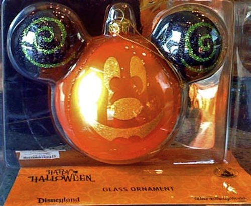 Disney Mickey Mouse Halloween Pumpkin Ornament