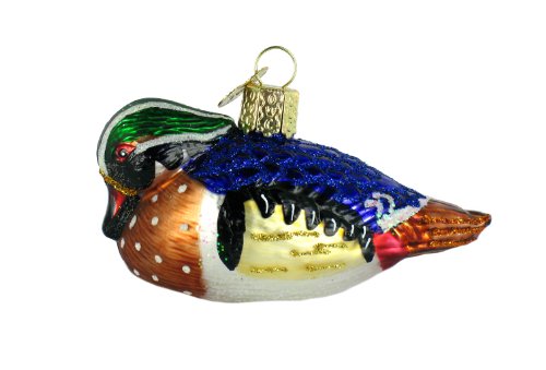 Old World Christmas Wood Duck Ornament