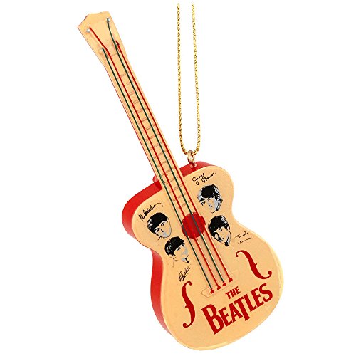 3.5″ Beatles Retro Toy Guitar Blow Mold Ornament