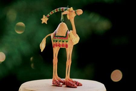 Patience Brewster Mini Ornament – Harold The Camel 08-30403 Christmas Holiday Tree Decoration