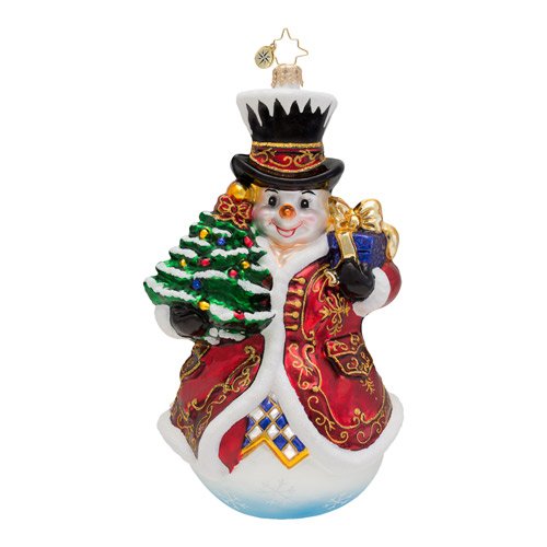 Christopher Radko Fancy Frosty Ornament