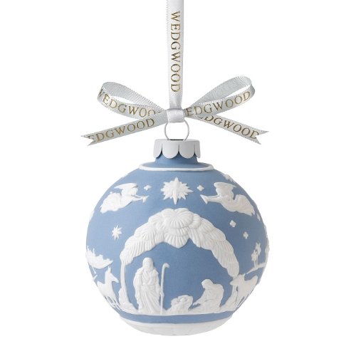 Wedgwood Nativity Scene Christmas Ornament