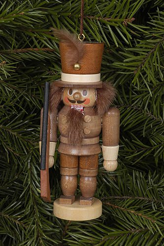 Alexander Taron Soldier Nutcracker Wood Ornament