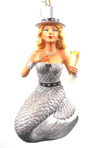 December Diamonds Miss Champagne Mermaid Ornament