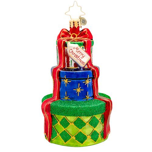 Christopher Radko Gifts Galore Christmas Ornament – New for 2014 – 4.5″h. – 1017176