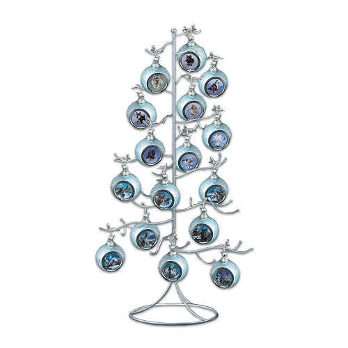 Silver Wire Ornament Tree Display by The Bradford Exchange